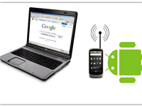 Подключение телефона Android к компьютеру с помощью Wi-Fi