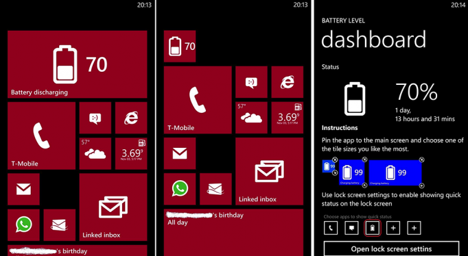 Батарея Windows Phone