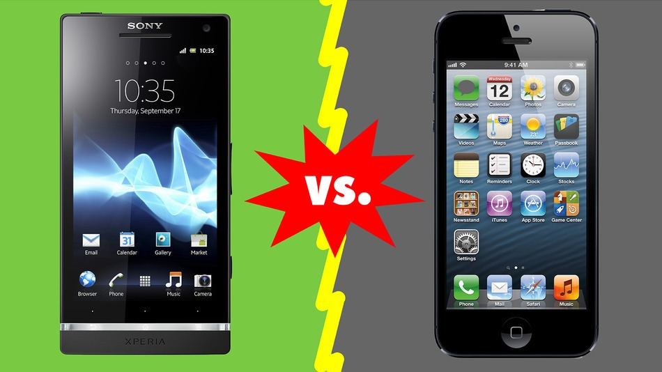 Android против Iphone