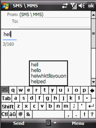 Клавиатура в Windows Mobile