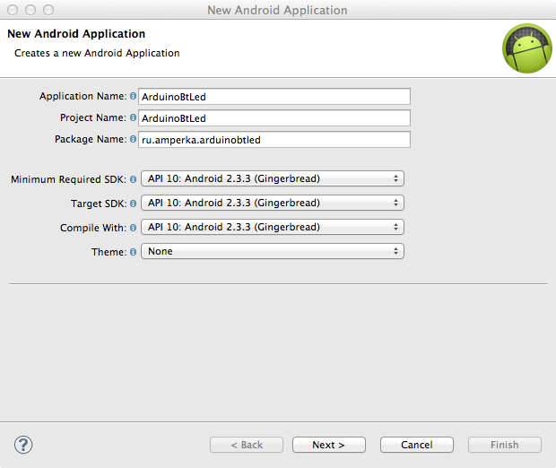 New Android applications