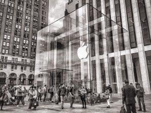 Магазин Apple в Нью-Йорке