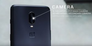 Камерв OnePlus 6T
