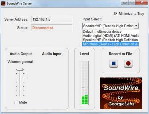 SoundWire Server