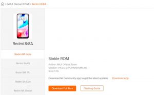 Скачать ROM прошивку Xiaomi