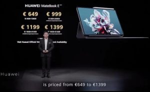 Huawei MateBook E цена