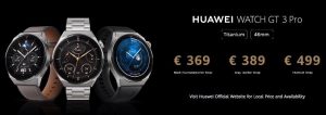 Цена Huawei Watch GT 3 Pro в 46 мм