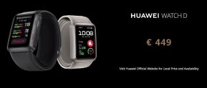 Цена Huawei Watch D