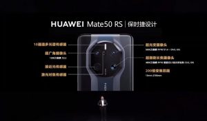 Камера Huawei Mate50 RS