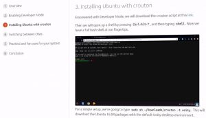Установка Ubuntu через терминал