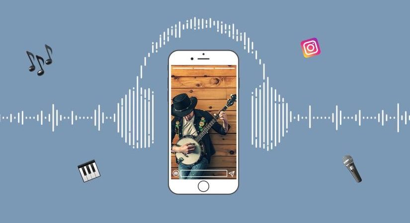 Добавление музыки в истории Instagram на Android