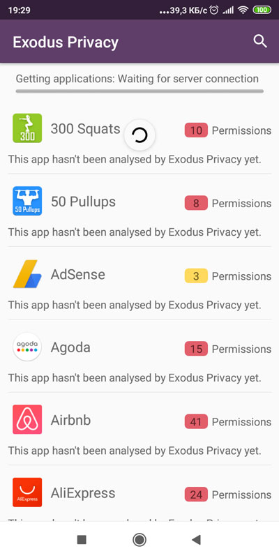 Exodus Privacy
