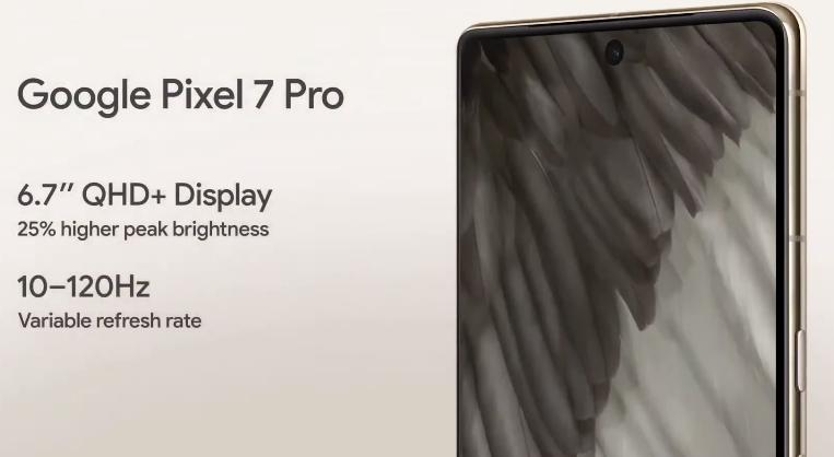 Дисплей Pixel 7 Pro
