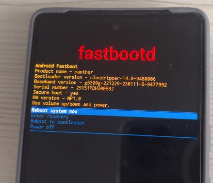 FastBoot на Андроид