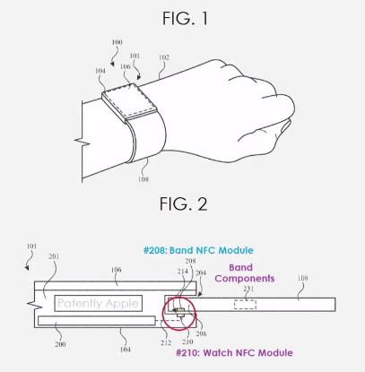 NFC ремешки для Apple Watch