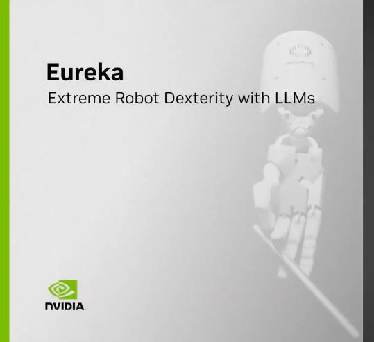 Nvidia Eureka - восстание машин