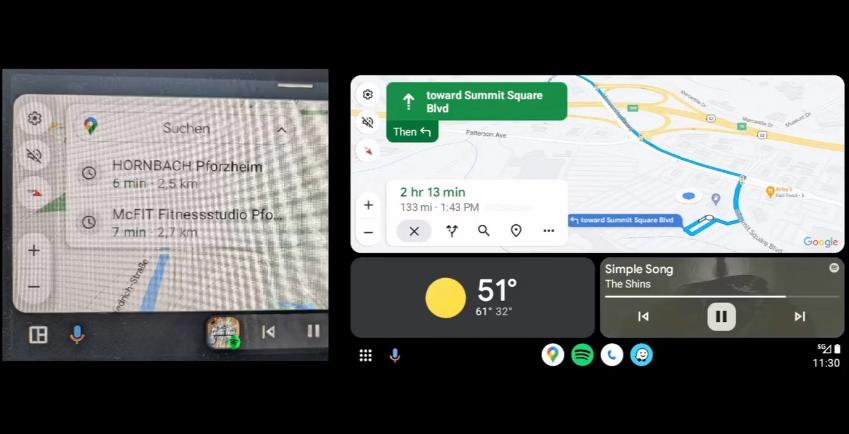 Новые карты в Android Auto