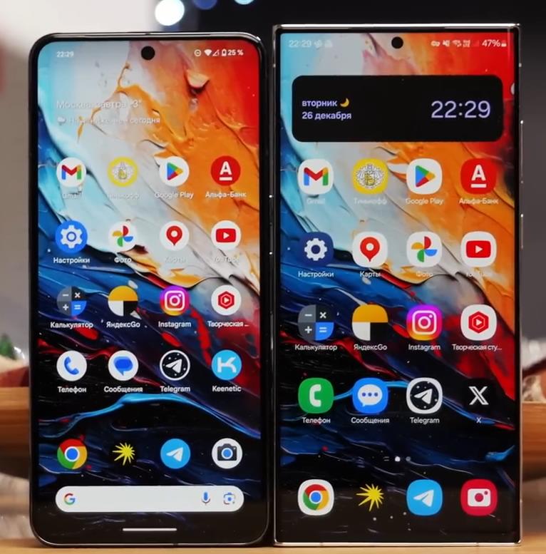Pixel и Samsung