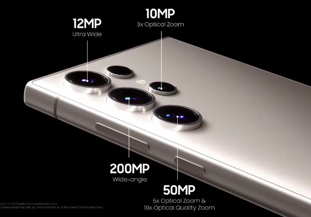 Камеры в Galaxy S24 Ultra
