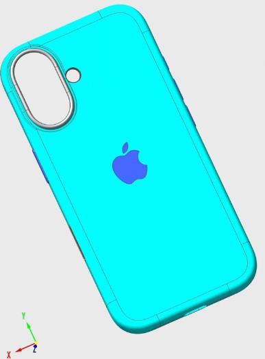 3D-модель iPhone 16