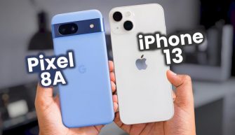 Pixel 8a против iPhone 13