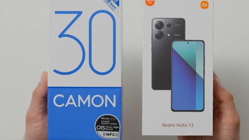 Redmi Note 13 vs Tecno Camon 30