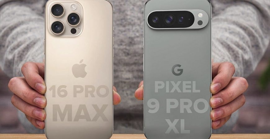 Сравнение Pixel и iPhone 16