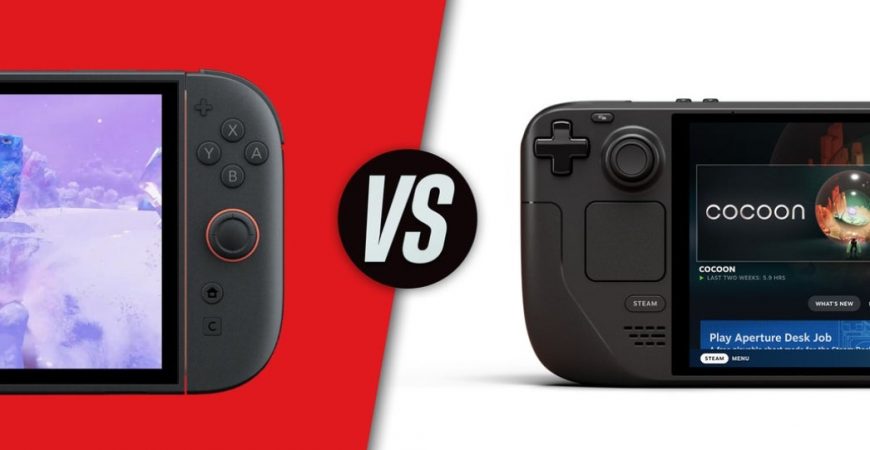 Nintendo Switch 2 и Steam Deck OLED