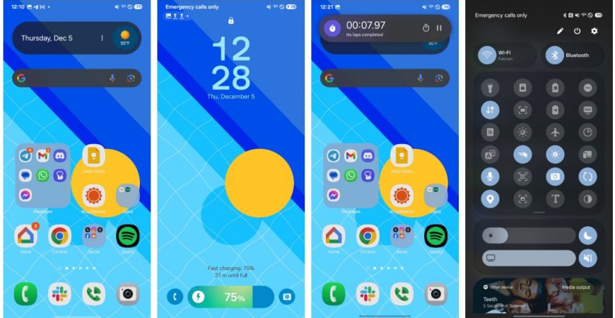 Android 15 Samsung