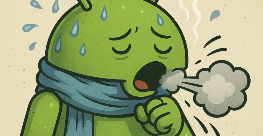 Android заболел