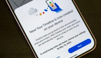 Google Maps Timeline