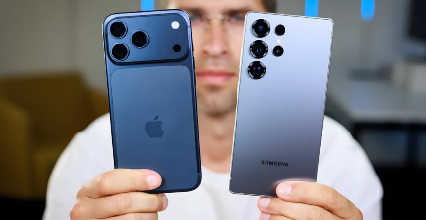 iPhone и Samsung