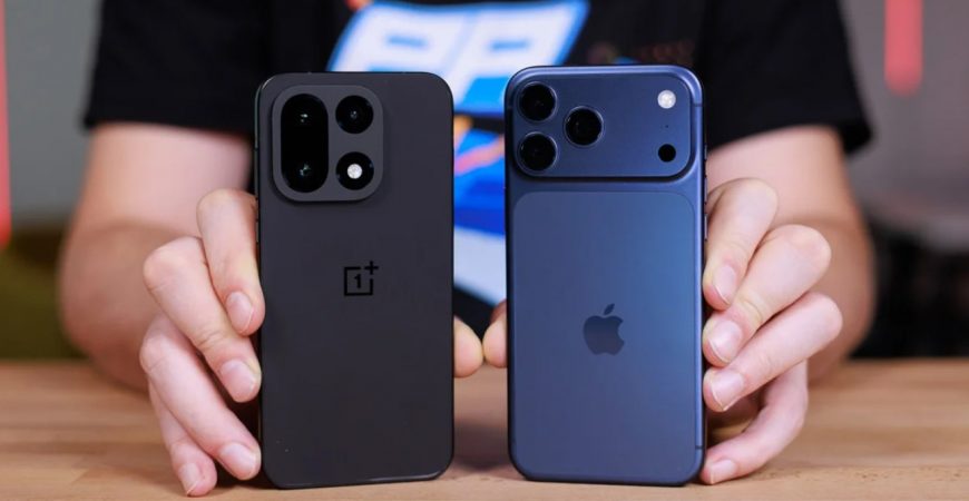 OnePlus 15 против iPhone 17 Pro Max