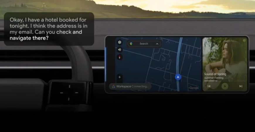 Gemini в Android Auto
