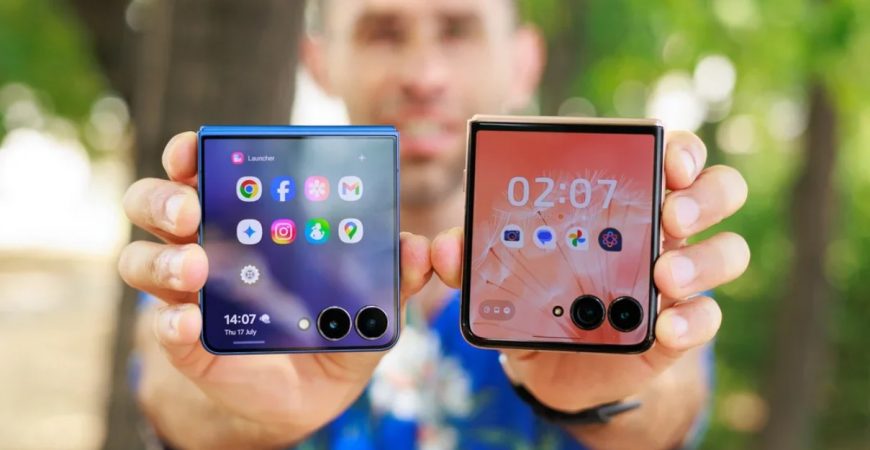 Razr Ultra против Galaxy Z Flip 7
