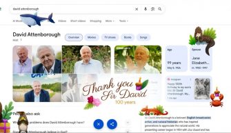 Пасхалка от Google